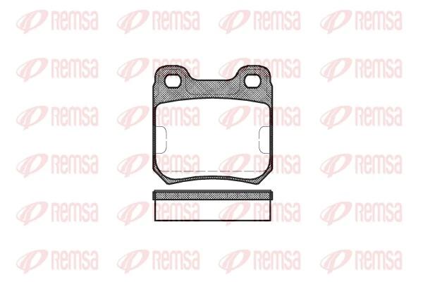 Brake Pad Set, disc brake 0239.10