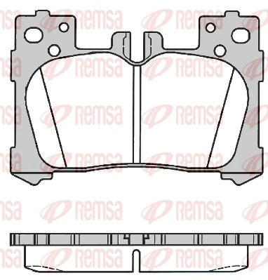 Brake Pad Set, disc brake 1791.00