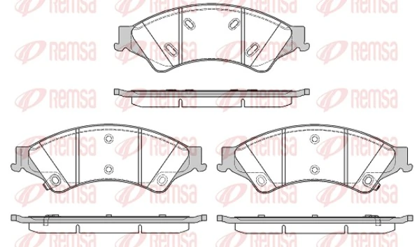 Brake Pad Set, disc brake 1524.02