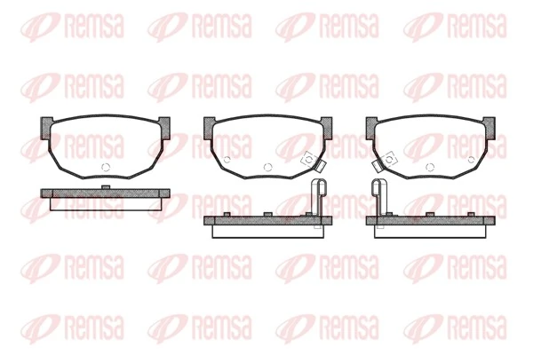 Brake Pad Set, disc brake 0151.02