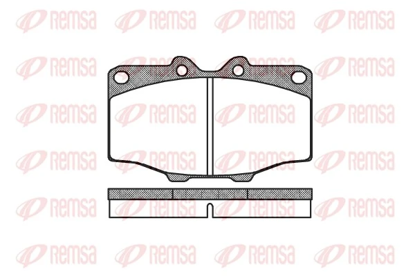 Brake Pad Set, disc brake 0132.00