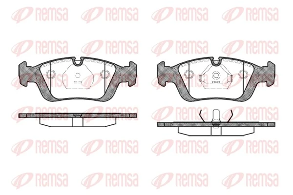 Brake Pad Set, disc brake 0384.00