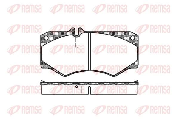 Brake Pad Set, disc brake 0047.30