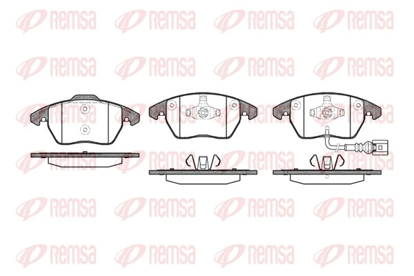 Brake Pad Set, disc brake 1030.01