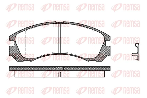 Brake Pad Set, disc brake 0354.22