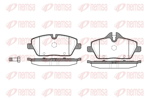 Brake Pad Set, disc brake 1131.00