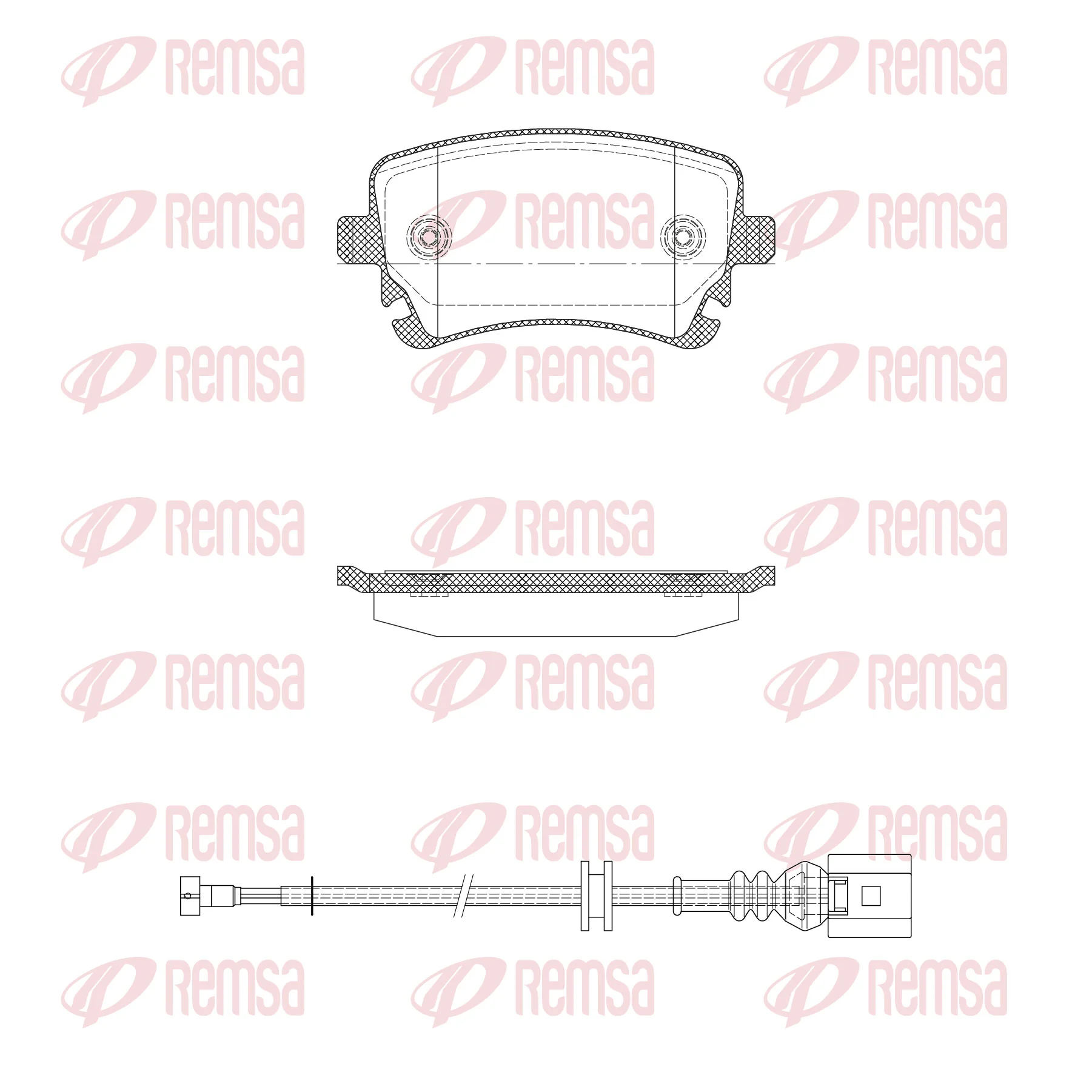 Brake Pad Set, disc brake 0897.12