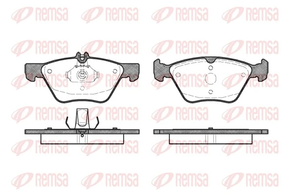 Brake Pad Set, disc brake 0601.00