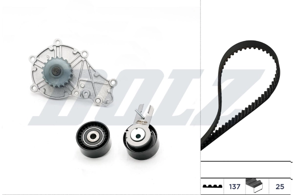 Water Pump & Timing Belt Kit KD016