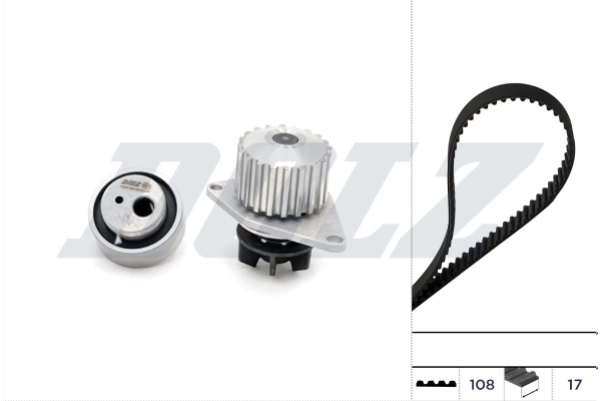 Water Pump & Timing Belt Kit KD026
