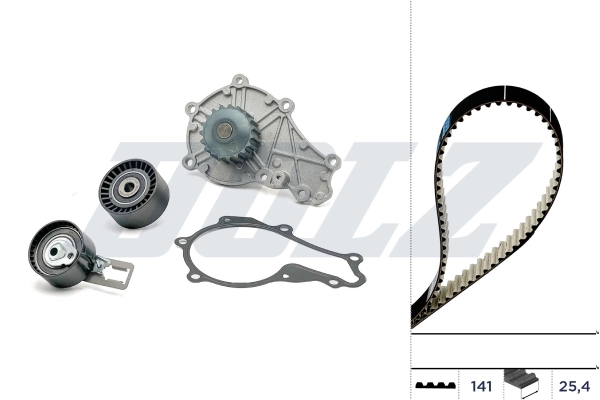 Water Pump & Timing Belt Kit KD079