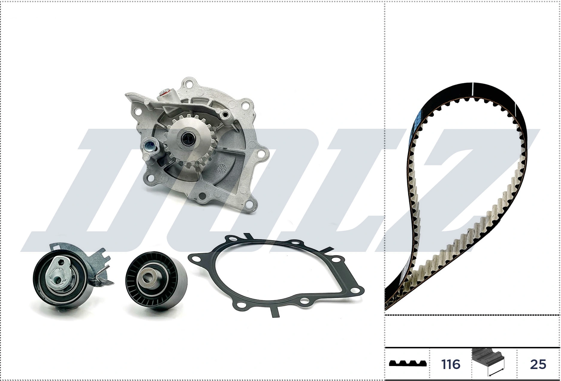 Water Pump & Timing Belt Kit KD171