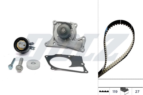 Water Pump & Timing Belt Kit KD113