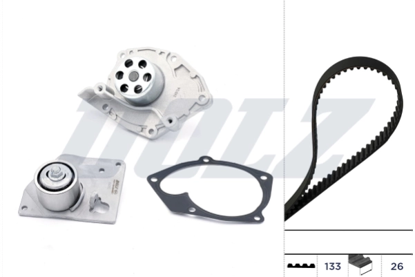 Water Pump & Timing Belt Kit KD027