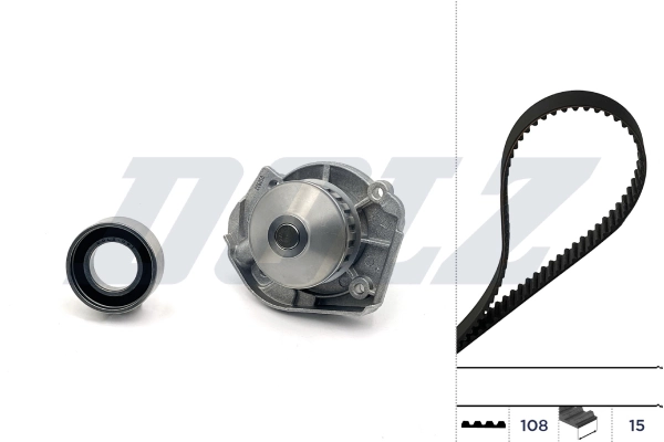 Water Pump & Timing Belt Kit KD088