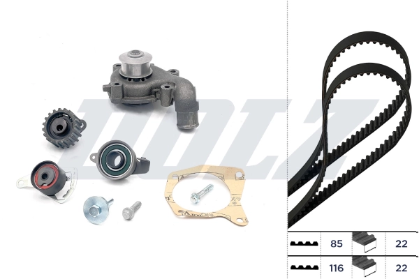 Water Pump & Timing Belt Kit KD029