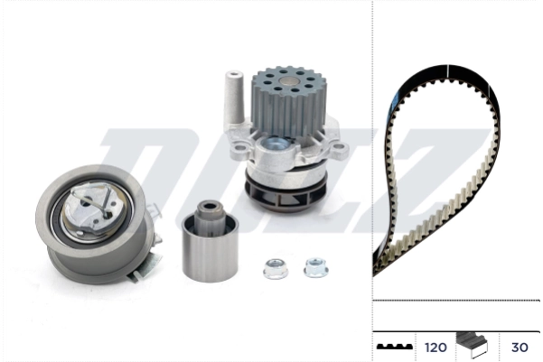 Water Pump & Timing Belt Kit KD036