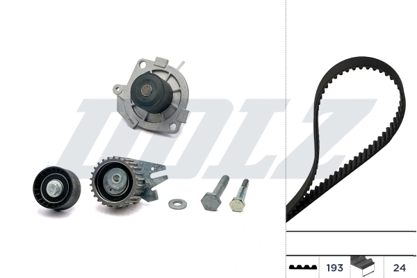 Water Pump & Timing Belt Kit KD114