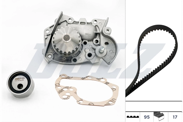 Water Pump & Timing Belt Kit KD001