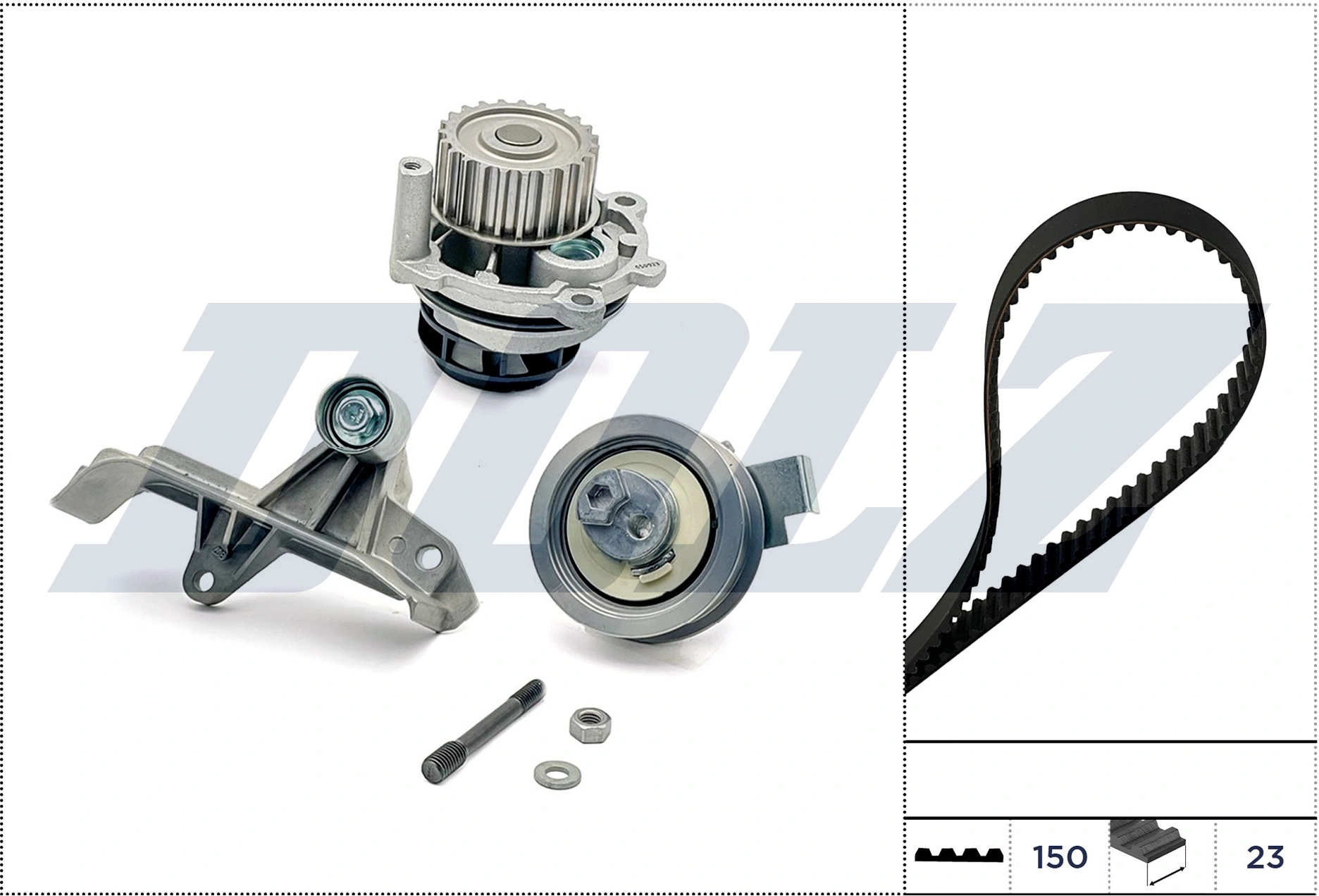 Water Pump & Timing Belt Kit KD168