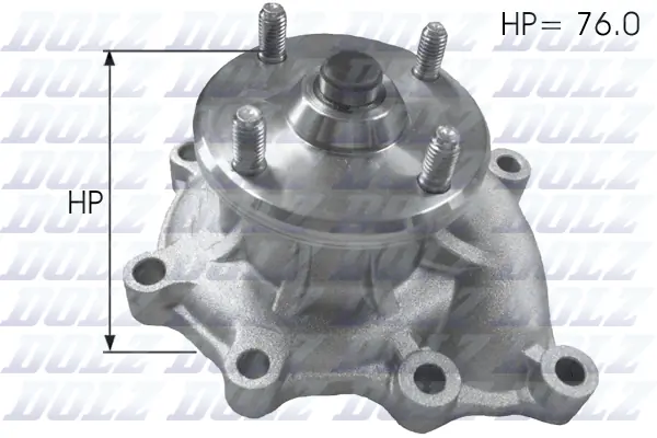 Water Pump, engine cooling K109