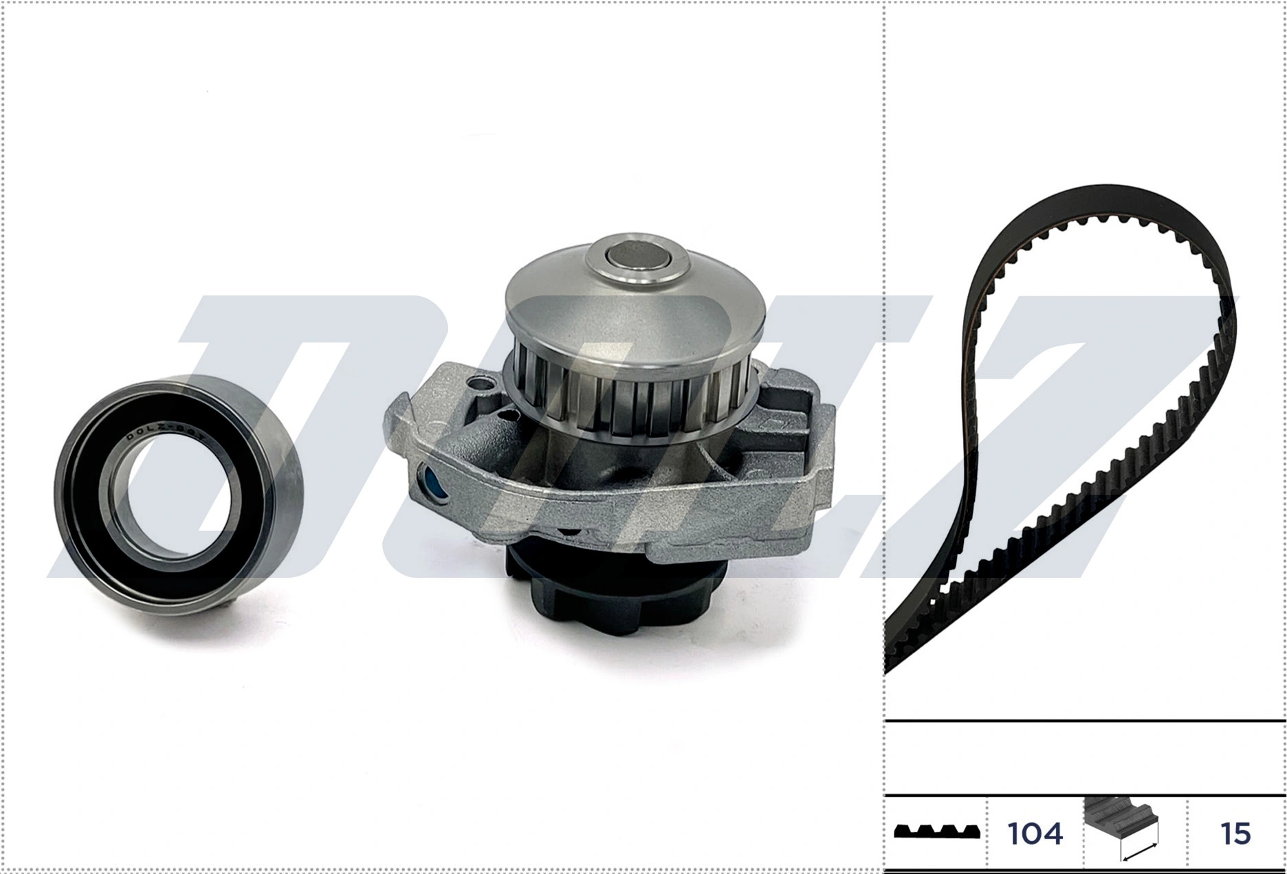 Water Pump & Timing Belt Kit KD129