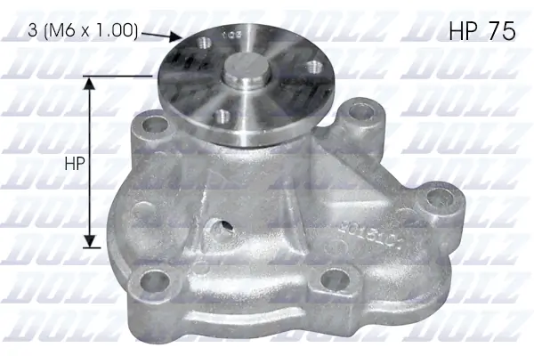 Water Pump, engine cooling O142