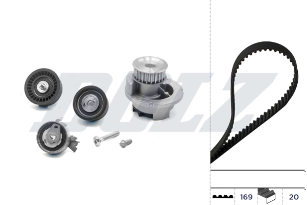 Water Pump & Timing Belt Kit KD075