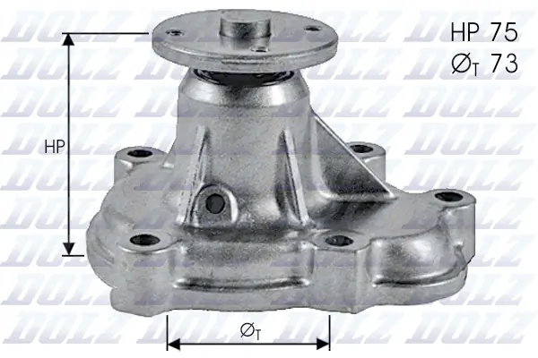 Water Pump, engine cooling O143