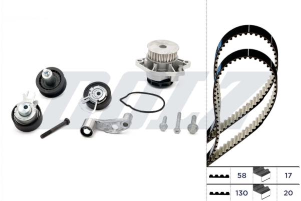 Water Pump & Timing Belt Kit KD035