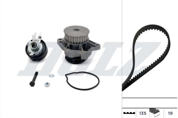 Water Pump & Timing Belt Kit KD053