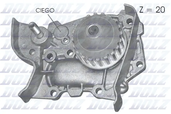 Water Pump, engine cooling R214