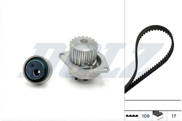 Water Pump & Timing Belt Kit KD120