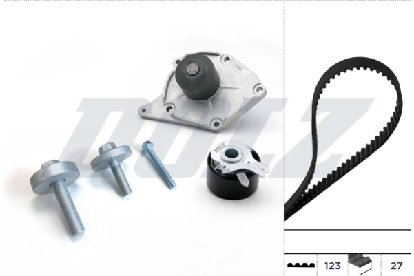 Water Pump & Timing Belt Kit KD003