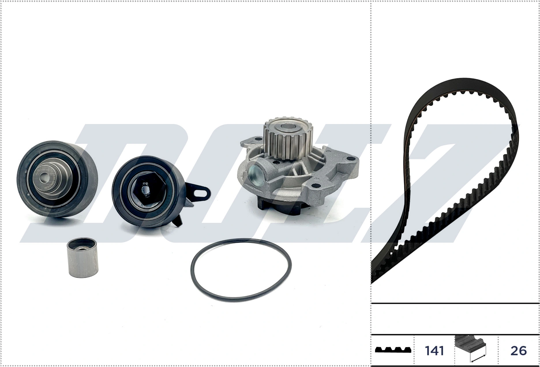 Water Pump & Timing Belt Kit KD191
