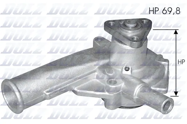 Water Pump, engine cooling F137