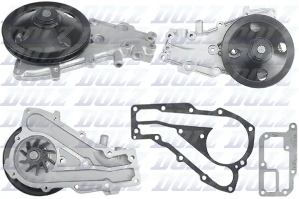 Water Pump, engine cooling R129