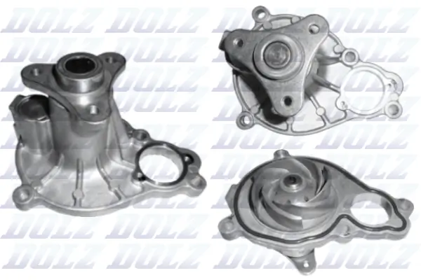 Water Pump, engine cooling B255