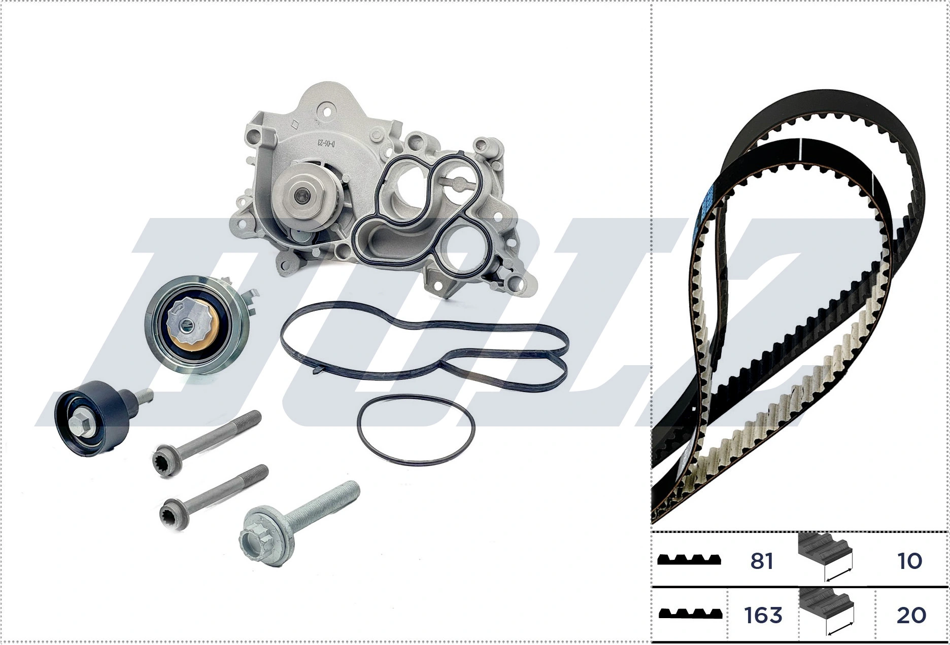 Water Pump & Timing Belt Kit KD149