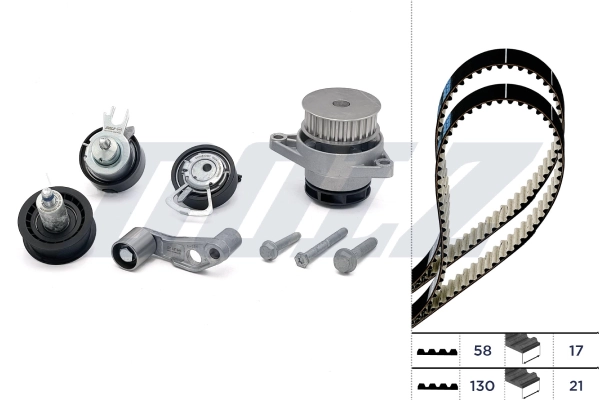 Water Pump & Timing Belt Kit KD051