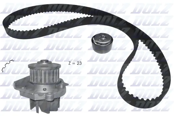 Water Pump & Timing Belt Kit KD161