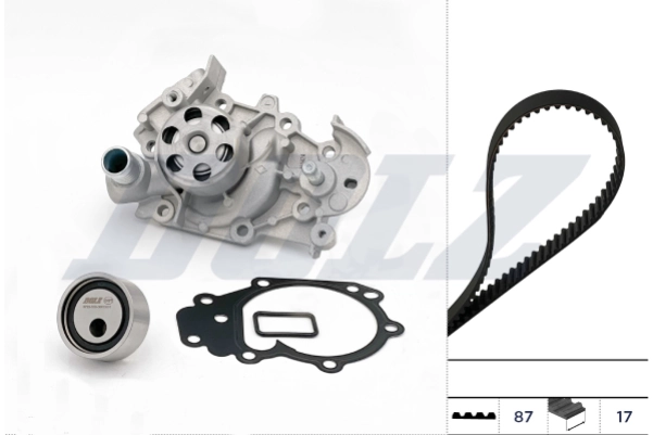 Water Pump & Timing Belt Kit KD002