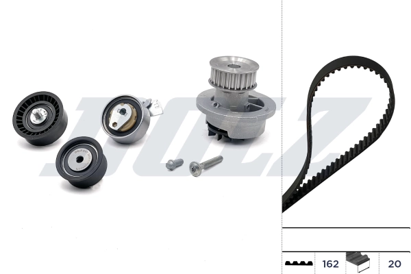 Water Pump & Timing Belt Kit KD067