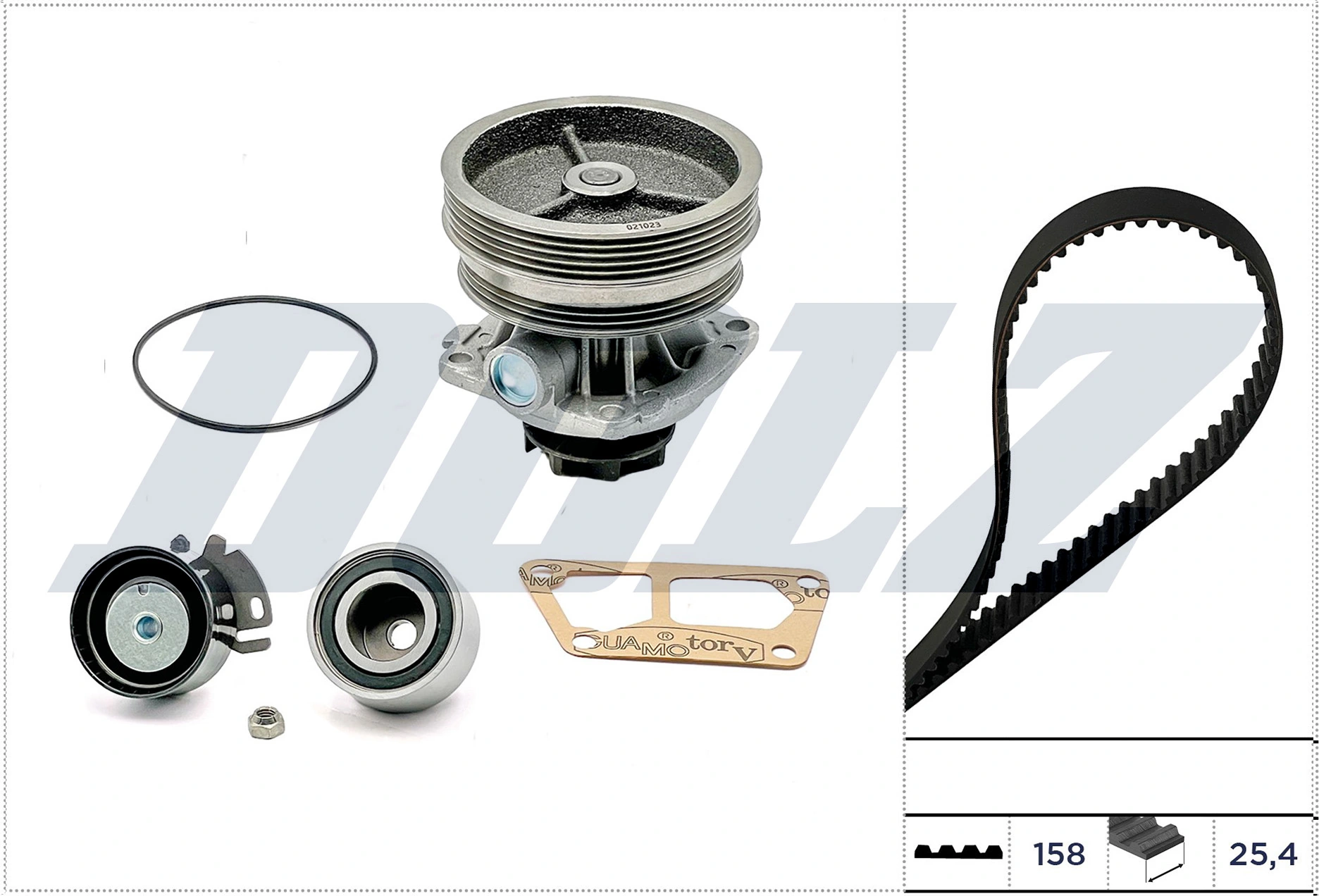 Water Pump & Timing Belt Kit KD126