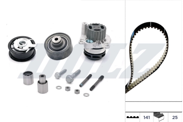 Water Pump & Timing Belt Kit KD013