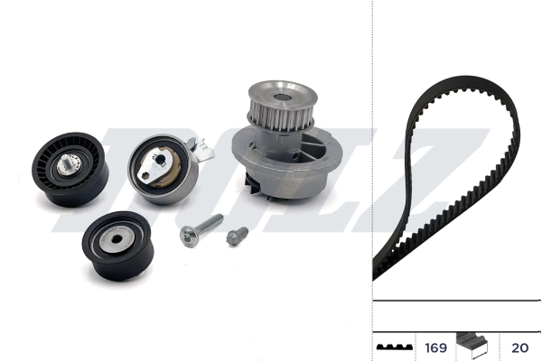 Water Pump & Timing Belt Kit KD065