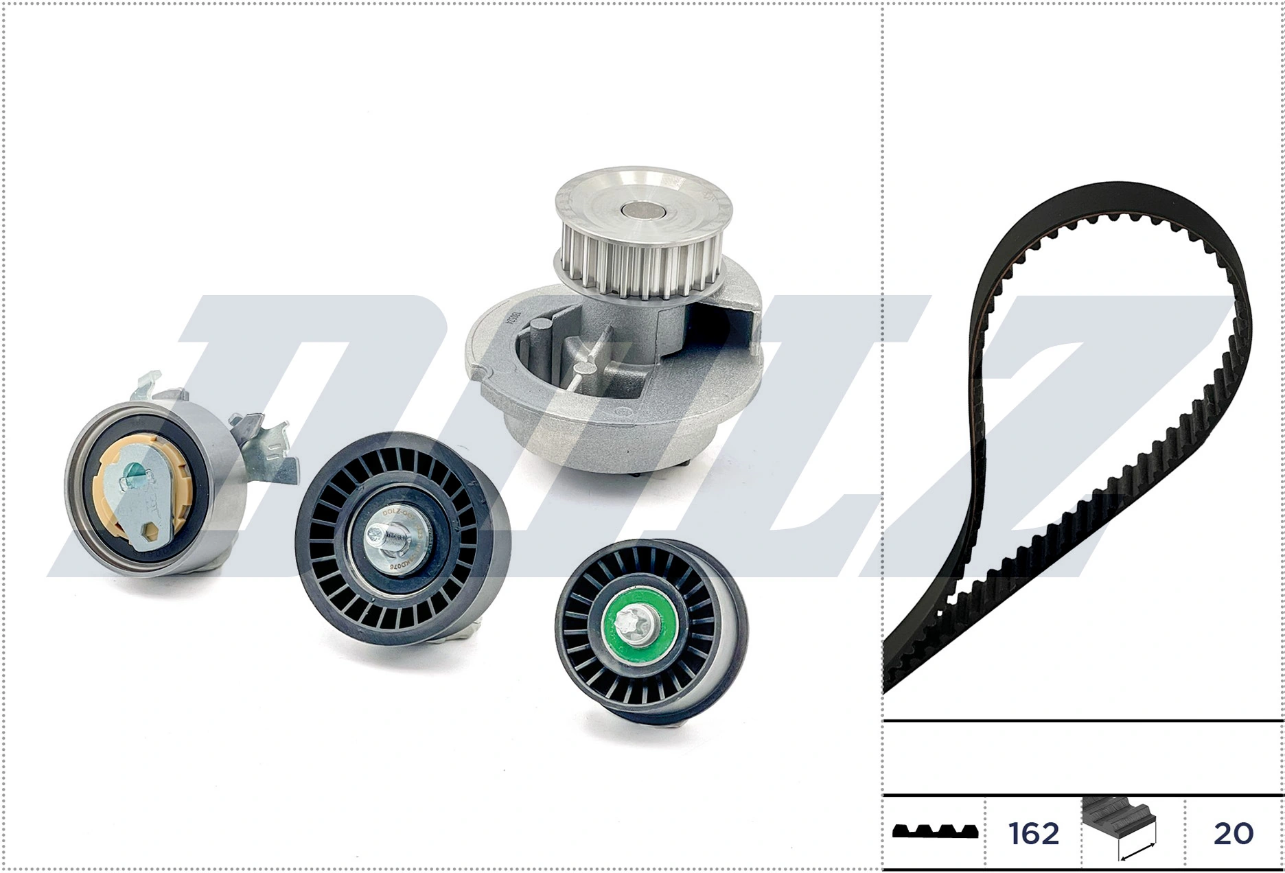 Water Pump & Timing Belt Kit KD157