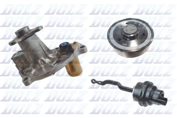 Water Pump, engine cooling B262V