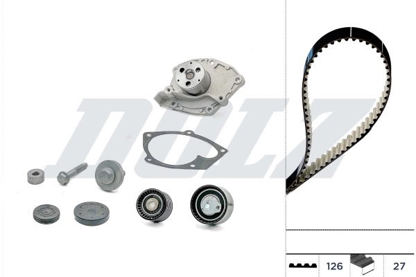 Water Pump & Timing Belt Kit KD117