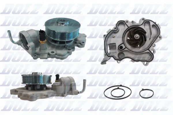 Water Pump, engine cooling J209